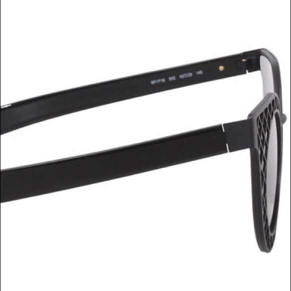 Salvatore Ferragamo 42mm Sunglasses Matte Black - Picture 6 of 16